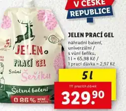 Lidl Jelen prací gel nabídka
