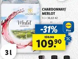 Lidl Chardonnay/ merlot nabídka