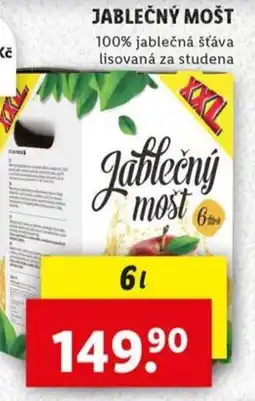 Lidl Jablečný mošt nabídka
