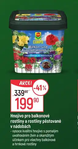 Globus Hnojivo pro balkonové rostliny a rostliny pěstované v nádobách nabídka
