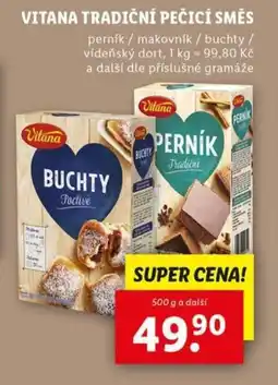 Lidl Vitana tradiční pečicí směs nabídka