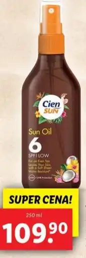 Lidl Transparentní olej na opalování nabídka