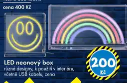 TEDi Led neonový nápis nabídka