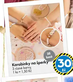 Karabinky na šperky