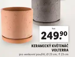 Lidl Keramický květináč volterra nabídka
