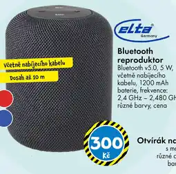 TEDi ELTA Bluetooth reproduktor nabídka