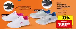 Lidl CRIVIT Sportovní a volnočasová obuv nabídka