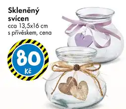TEDi Skleněný svícen nabídka