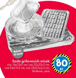 TEDi Sada grilovacích misek nabídka