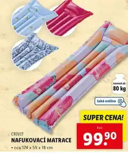 Lidl CRIVIT Nafukovací matrace nabídka