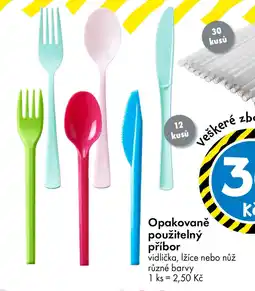 TEDi Opakovaně použitelný příbor nabídka