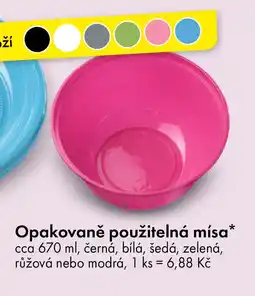 TEDi Opakovaně použitelná mísa nabídka