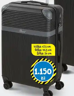 TEDi Skořepinový kufr premium nabídka