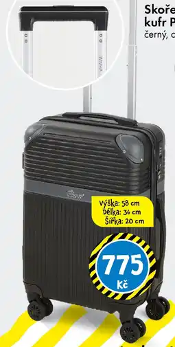 TEDi Skořepinový kufr premium nabídka