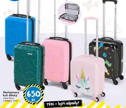 TEDi Skořepinový kufr dětský nabídka