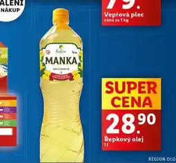Lidl Řepkový olej nabídka