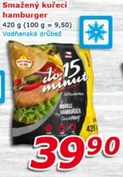 ESO MARKET Smažený kuřecí hamburger nabídka