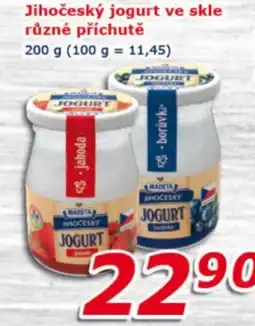 ESO MARKET MADETA Jihočeský jogurt ve skle nabídka