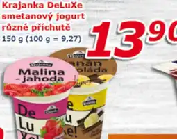ESO MARKET Krajanka DeLuXe smetanový jogurt nabídka