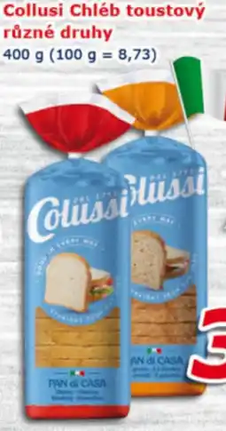 ESO MARKET Collusi Chléb toustový nabídka