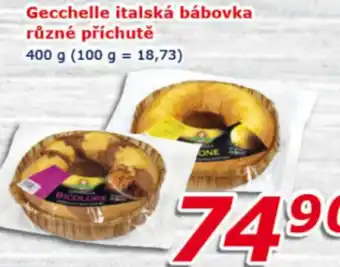ESO MARKET Gecchelle italská bábovka nabídka