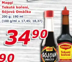 ESO MARKET Maggi Tekuté koření, Sójová Omáčka nabídka