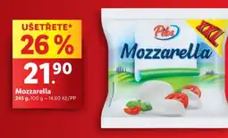 Lidl Mozzarella nabídka