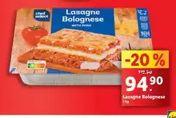Lidl Lasagne bolognese nabídka