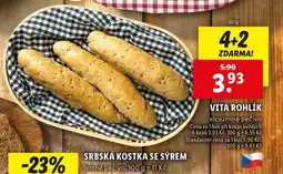 Lidl Vita rohlík nabídka