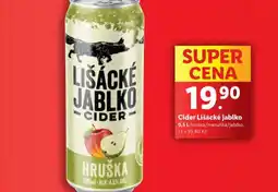 Lidl Cider lišácké jablko nabídka