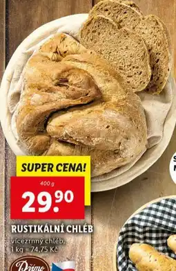 Lidl Rustikální chléb nabídka