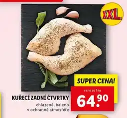 Lidl Kuřecí zadní čtvrtky nabídka