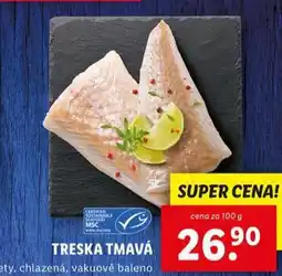 Lidl Treska tmavá nabídka