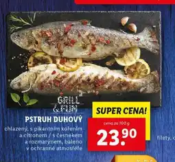 Lidl Pstruh duhový nabídka