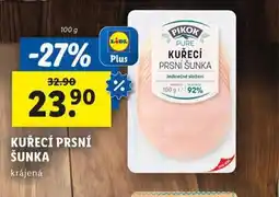 Lidl Kuřecí prsní šunka nabídka