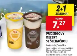 Lidl Pudinkový dezert se šlehačkou nabídka