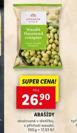 Lidl Arašídy obalované v těstíčku nabídka