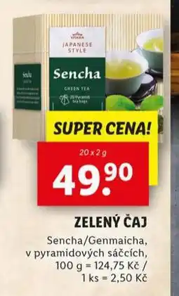 Lidl Zelený čaj nabídka