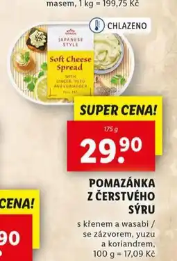 Lidl Pomazánka z čerstvého sýru nabídka