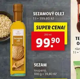 Lidl Sezamový olej nabídka