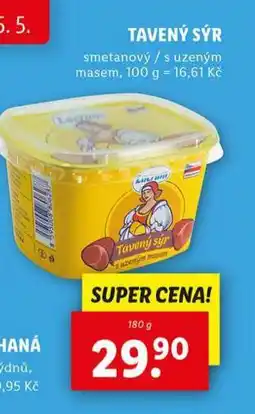 Lidl Tavený sýr nabídka