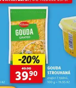 Lidl Gouda strouhaná nabídka