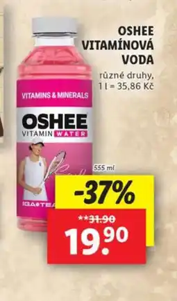 Lidl Oshee vitamínová voda nabídka