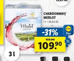 Lidl Merlot nabídka