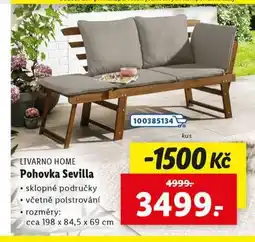 Lidl Pohovka sevilla nabídka