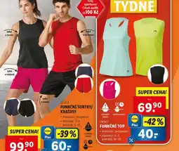 Lidl Dámský funkční top nabídka