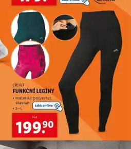 Lidl Funkční legíny nabídka
