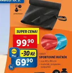 Lidl Sportovní ručník nabídka