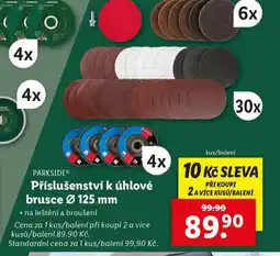 Lidl Příslušenství k úhlové brusce 125 mm nabídka