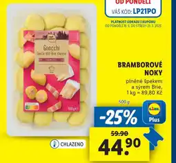 Lidl Bramborové noky nabídka